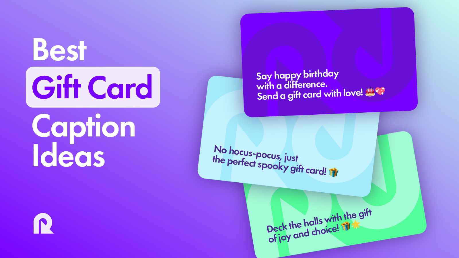 72 Best Gift Card Caption Ideas To Boost Your Promos - Reloadly